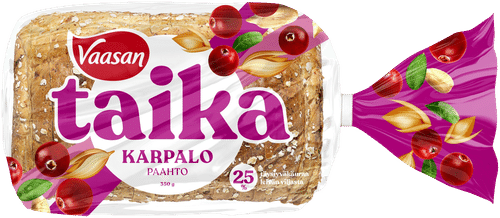 Vaasan Taika Karpalo 350 g paahtoleipä|Vaasan Taika 蔓越莓 350克 烤面包片