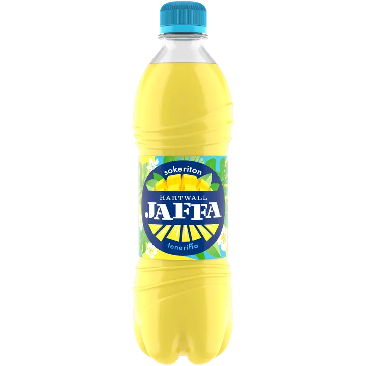 Hartwall Jaffa Teneriffa Sokeriton virvoitusjuoma 0,5 l|Hartwall Jaffa 特内里费岛无糖软饮料 0,5 l