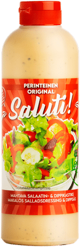 Saluti 500ml salaattikastike perinteinen