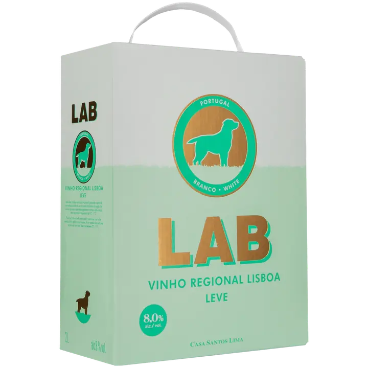 LAB Vihno Regional Leve valkoviini 8,0 til-% 2L BIB|LAB Vihno 地区级白葡萄饮料 8.0 vol% 2L BIB