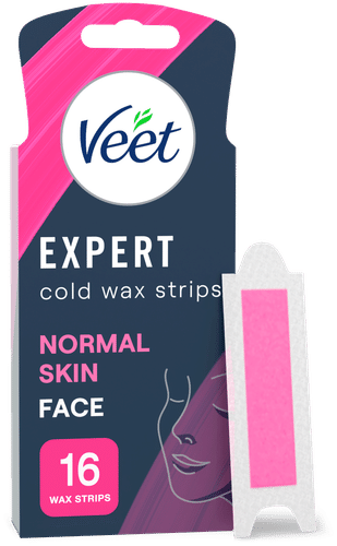 Veet Expert Kylmävahaliuskat Kasvot 16kpl