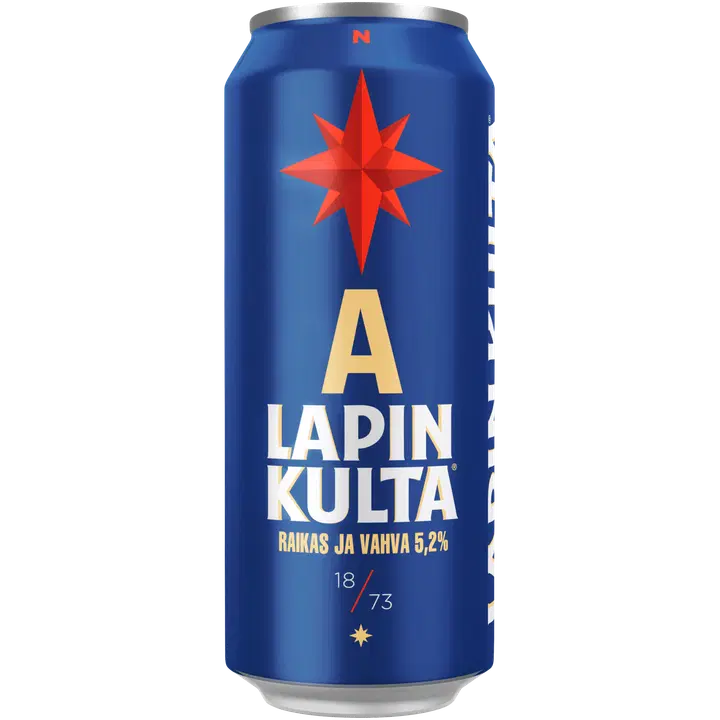 Lapin Kulta olut 5,2% 0,5 l|Lapin Kulta 饮料 5.2% 0,5 l