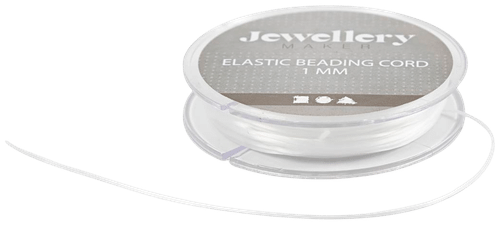 Creativ Company Elastinen korulanka 1mm x 10m, litteä