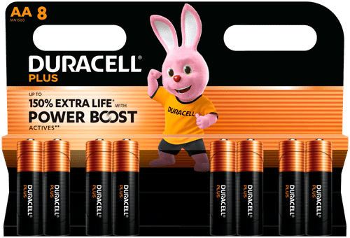 Duracell Plus PowerBoost AA 8节电池