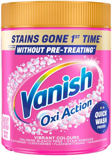Vanish 粉色洗衣增效剂和去污粉 470g