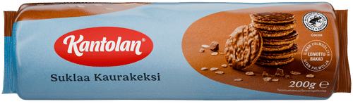 Kantolan 巧克力燕麦饼干 200g|Kantolan Kaurakeksi suklaakeksi 200g