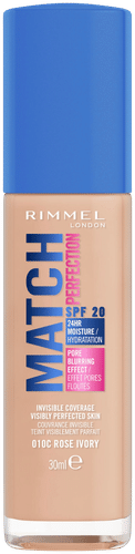 Rimmel Match Perfection Foundation 30 ml, 200 Soft Beige meikkivoide