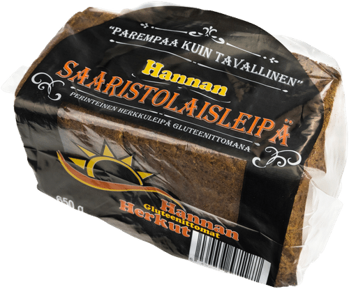 Hannan Gluteenittomat Herkut Saaristolaisleipä 650g, gluteeniton|Hannan Gluteenittomat Herkut 群岛面包 650g 无麸质
