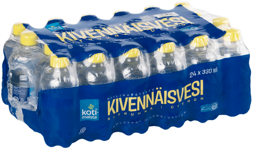 Kotimaista 24 x 芬兰产柠檬气泡矿泉水 0,33l