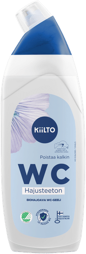 Kiilto 可生物降解洁厕凝胶 无香 750 ml