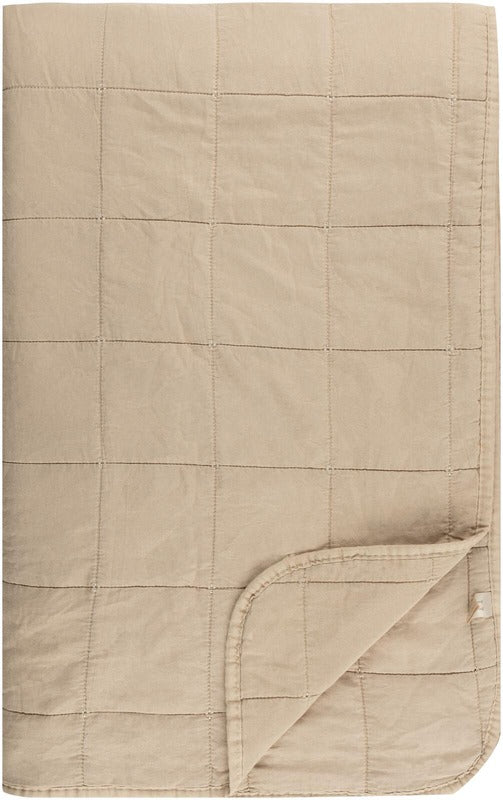 House 水洗日式盖毯 160x260cm 米色