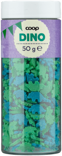 Coop koristerae dino 50 g|Coop 恐龙装饰糖粒 50 g