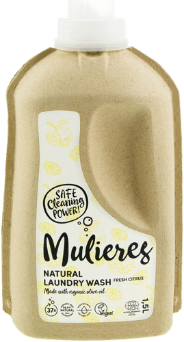 Mulieres 1.5升清新柑橘洗衣凝胶