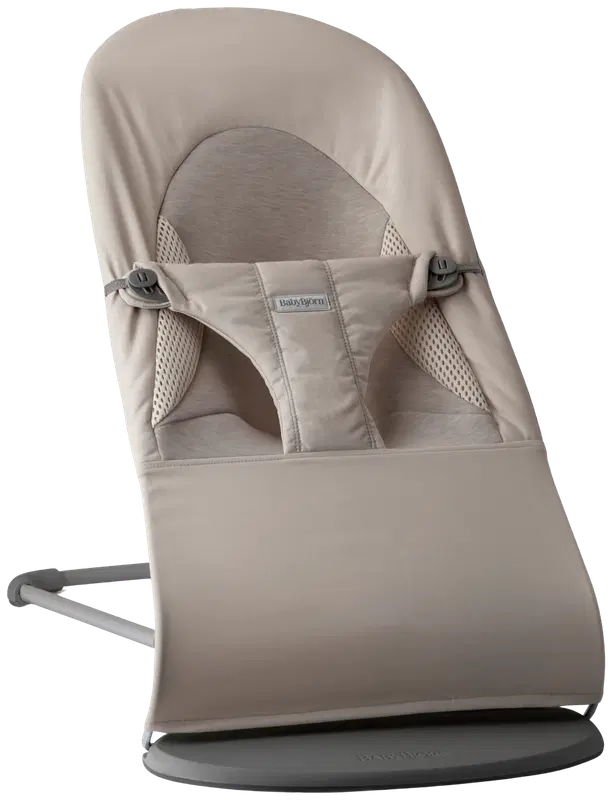 BabyBjörn 婴儿摇椅 balance soft - 三层面料,沙灰色|BabyBjörn sitteri balance soft - kolmikangas, hiekanharmaa
