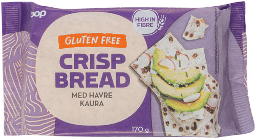 Coop 无麸质燕麦脆面包 170 g|Coop kauranäkkileipä gluteeniton 170 g