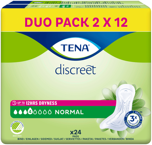 Tena Discreet TENA 失禁护垫 Discreet Normal 24 kpl