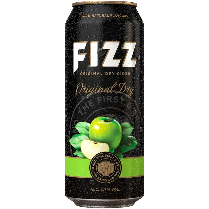 Fizz Original Dry 4,7% 0,5 l tlk|FIZZ 原干 4.7% 0.5 升 tlk