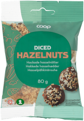 Coop hasselpähkinärouhe 80 g|Coop 榛子碎 80 g