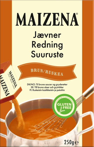 Maizena Ruskea Suuruste 250 g|Maizena 棕色浓汤粉 250 g