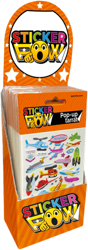 Pop-Up kohotarra-arkit, 10 eril.lajit.