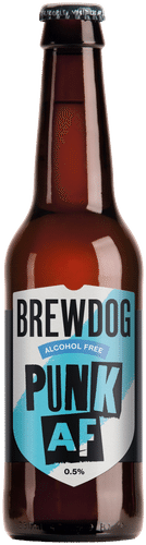 BrewDog Punk AF 0,5% 0,33l alkoholiton olut pullo