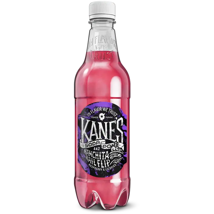 Kane’s Soda Pop Ranchita Rail Flip Raspberry-Licorice 0,5 l kmp|Kane’s Ranchita Rail Flip 覆盆子甘草汽水 0.5 升 kmp