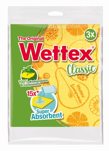 Wettex 经典海绵抹布 3 kpl