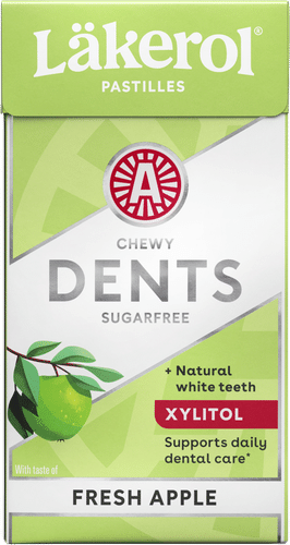 Läkerol Dents Fresh apple木糖醇含片 36g|Läkerol Dents Fresh apple ksylitolipastilli 36g