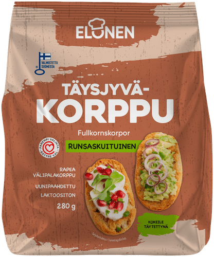 Elonen 全麦面包干 280g|Elonen täysjyväkorppu 280g