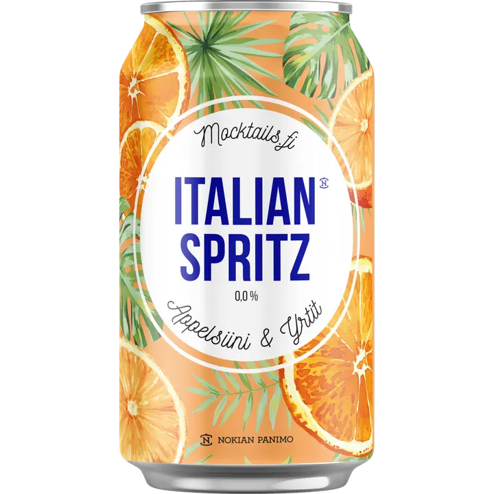 Mocktail Italian Spritz 0,0% 0,33l|Nokian Panimo 0度意大利雪碧 0.0% 0,33l