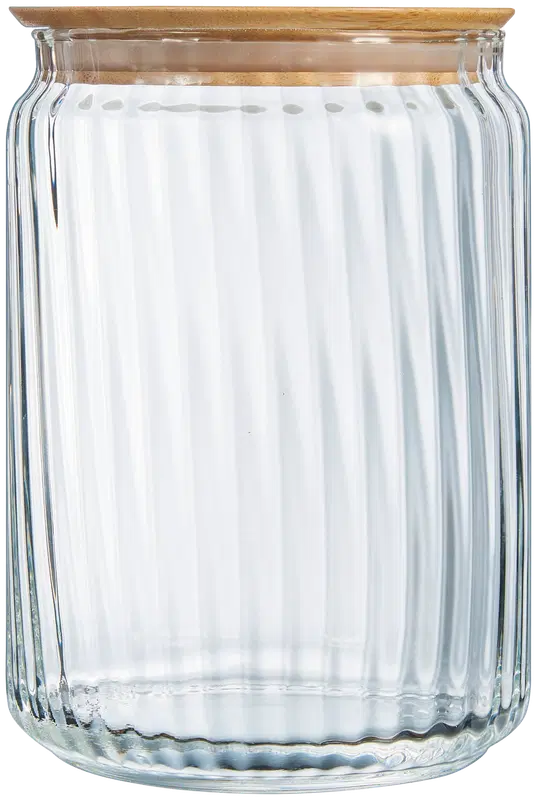 Luminarc 玻璃罐 Nova 木盖 1 l
