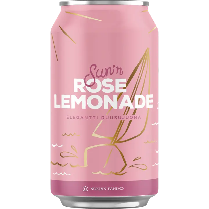 Sun'n Rose Lemonade 0,33l|Sun'n 玫瑰柠檬水 0,33l