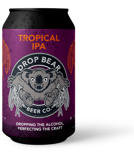 Drop Bear Beer Co Tropical Ipa Alkoholiton olut 0,5% 0,33l