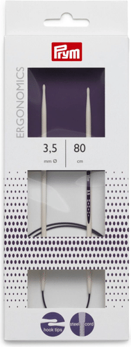 Prym pyöröpuikko ergonominen 80cm - 3,5 mm
