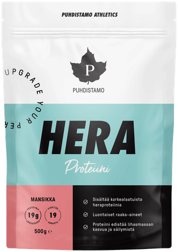 Puhdistamo Athletics乳清蛋白草莓味 500 g