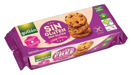 Gullón 巧克力脆片 125克 无麸质|Gullón Chip choco 125g Gluten free