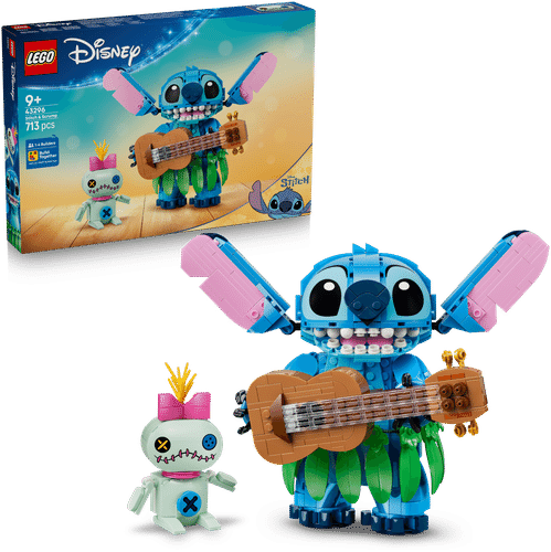 LEGO Disney Classic 乐高®迪士尼经典 43296 史迪奇与布娃娃