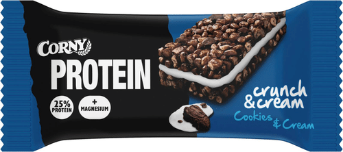 Corny Protein Crunch & Cream 曲奇奶油蛋白夹心棒 35g