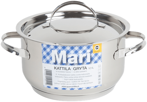 OPA Mari Steel 汤锅 不锈钢 1,1l