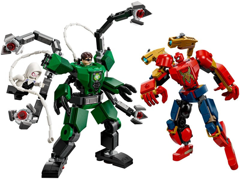LEGO 机器人对决:蜘蛛侠大战章鱼博士|LEGO® Super Heroes Marvel 76338 Robottien taistelu: Spider-Man vastaan Tohtori Mustekala