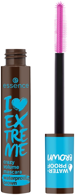 Essence I LOVE EXTREME 浓密卷翘防水睫毛膏 棕色01 舒适棕 12 ml|essence I LOVE EXTREME crazy volume mascara waterproof brown 01 Cozy Brown 12 ml
