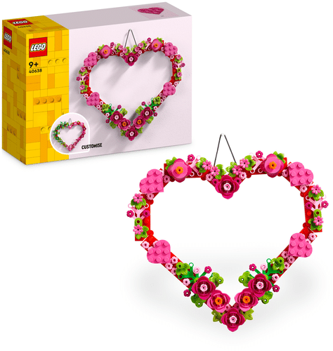 LEGO Icons 乐高®季节与节日40638心形装饰