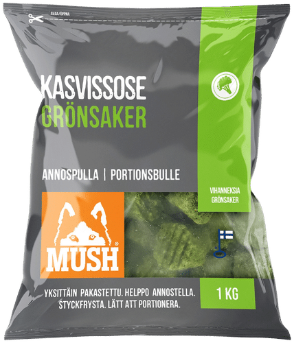Mush kasvissose 1 kg