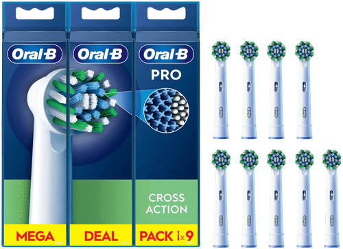 Oral-B 替换刷头 CrossAction 3+3+3支
