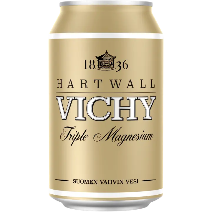 Hartwall Vichy Original Triple Magnesium kivennäisvesi 0,33 l|Hartwall Vichy 原味三重镁矿泉水 0,33 l