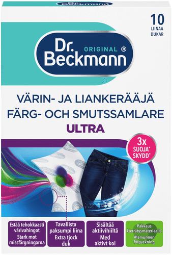 Dr. Beckmann 吸色吸尘布 Ultra 10 kpl