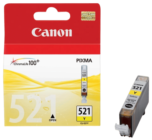 Canon CLI-521 墨盒 黄色
