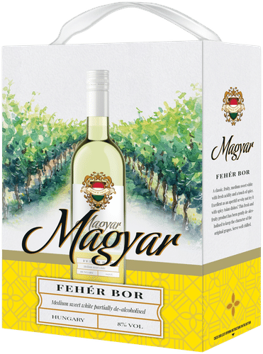 Magyar 白饮品 8%vol 3升盒装