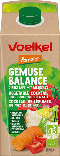 Voelkel Gemüse Balance demeter 750ml Luomuvihannesmehu|Voelkel Gemüse Balance Demeter 750ml 有机蔬菜汁