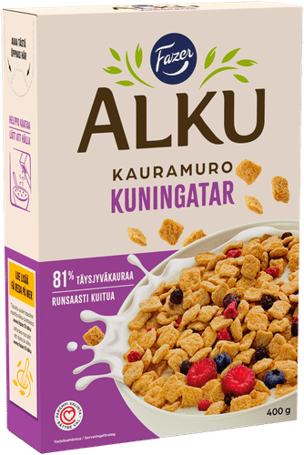 Fazer Alku Kuningatar kauramuro 400 g|Fazer Alku Kuningatar 燕麦片 400 g